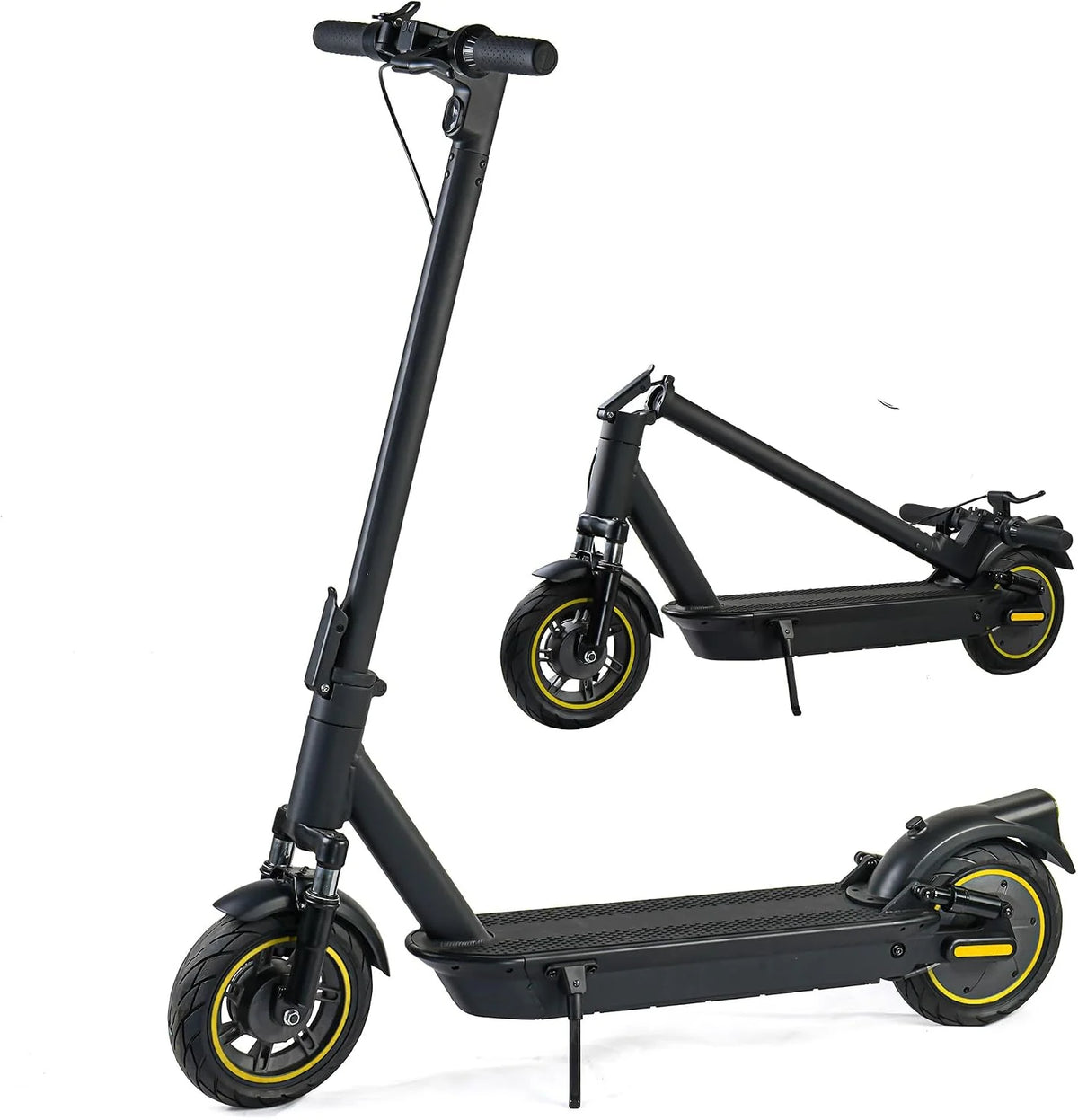 Opvouwbare elektrische step voor volwassenen met een bereik van 25-40 km, banden van 8,5 inch/10 inch, dubbele vering en app-besturing(W4-MAX)